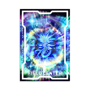 Level up your game with our custom-printed metal field centers, featuring exclusive Ghoti of the Deep Beyond artwork in gold metal. Durable, scratch-resistant, and embossed with the iconic Yu-Gi-Oh! card back, these slim field centers fit perfectly in card sleeves. Eanoc-yugioh-mtg-pokemon-metal-card-embossed-design-custom-artwork-duel-accessories-ldb-duel