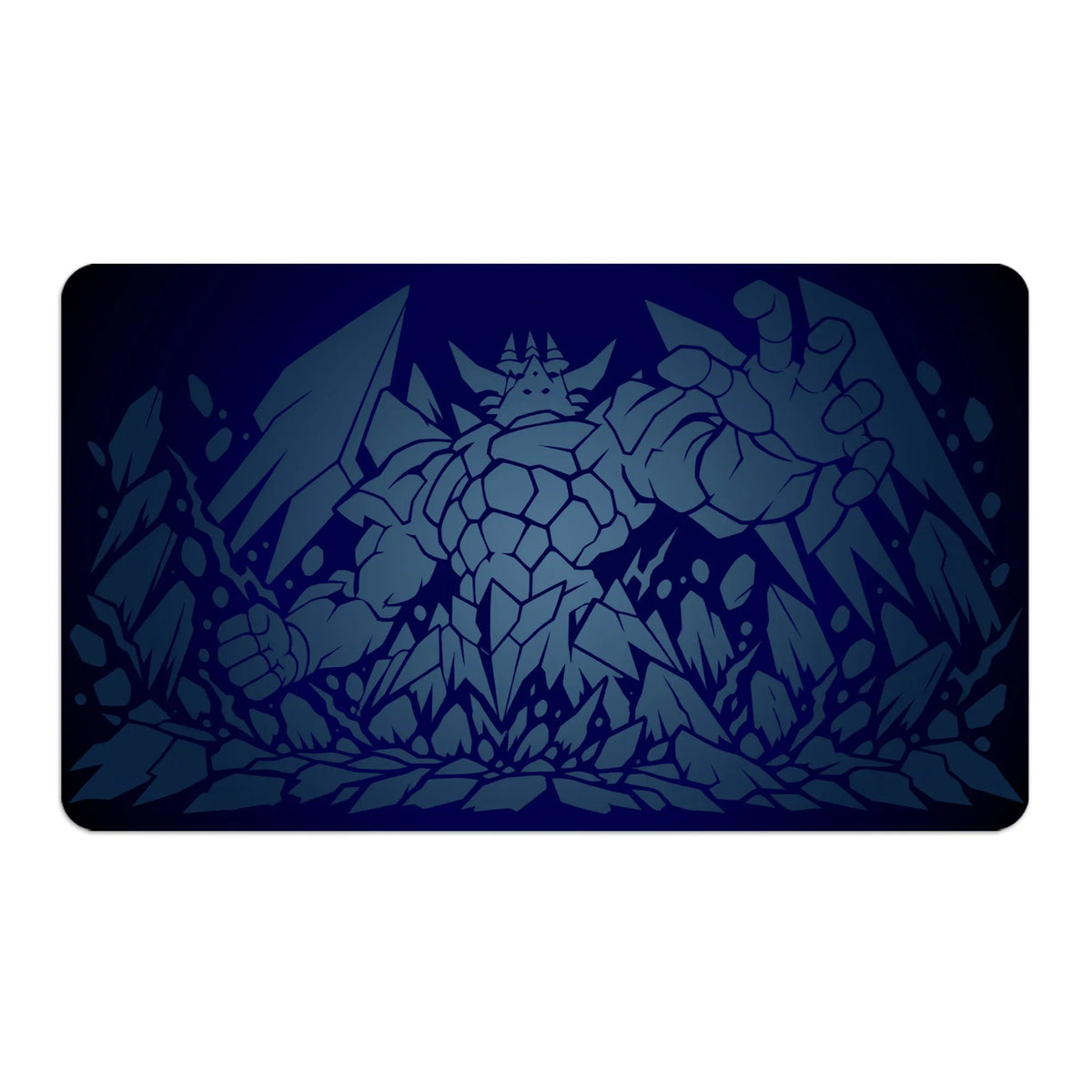 Transform your dueling experience with LDB Duel featuring our exclusive art Giant God Soldier playmat! Featuring a soft cloth top for smooth card movement and a durable rubber back for a secure grip, this 24x14 inch mat is machine washable and safe for cards and sleeves. Egyptian-God-yugioh-custom-artwork-premium-durable-rubber-ldb-duel