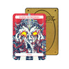 Level up your game with our custom-printed metal orica card, featuring exclusive Glimpse the Impossible artwork in gold metal. Durable, scratch-resistant, and embossed with the iconic Magic: The Gathering card back, these slim orica cards fit perfectly in card sleeves. Sorcery-mtg-metal-card-embossed-design-custom-artwork-duel-accessories-ldb-duel