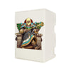 Here's another quality white deck box from LDB Duel featuring our exclusive Gravekeeper's Oracle art. Fits all types of trading card games, including Pokémon, Yu-Gi-Oh! and Magic The Gathering. The perfect card holder for the TCG player safely holds up to 100 double-sleeved cards. EVEN in extra thick sleeves. Comes with a pull-out dice tray. Nobleman-ygo-magic-digimon-card_protector-gaming-accesories-LDB-Duel