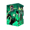 Here's another quality black deck box from LDB Duel featuring our exclusive Green Lantern, Emerald Knight art. Fits all types of trading card games, including Pokémon, Yu-Gi-Oh! and Magic The Gathering. The perfect card holder for the TCG player safely holds up to 100 double-sleeved cards. EVEN in extra thick sleeves. Comes with a pull-out dice tray. John-Stewart-mtg-tcg-accessories-card-storage-LDB-Duel