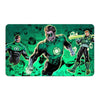 Transform your dueling experience with LDB Duel featuring our exclusive art Green Lantern, Emerald Knight playmat! Featuring a soft cloth top for smooth card movement and a durable rubber back for a secure grip, this 24x14 inch mat is machine washable and safe for cards and sleeves. John-Stewart-mtg-custom-artwork-premium-durable-rubber-ldb-duel