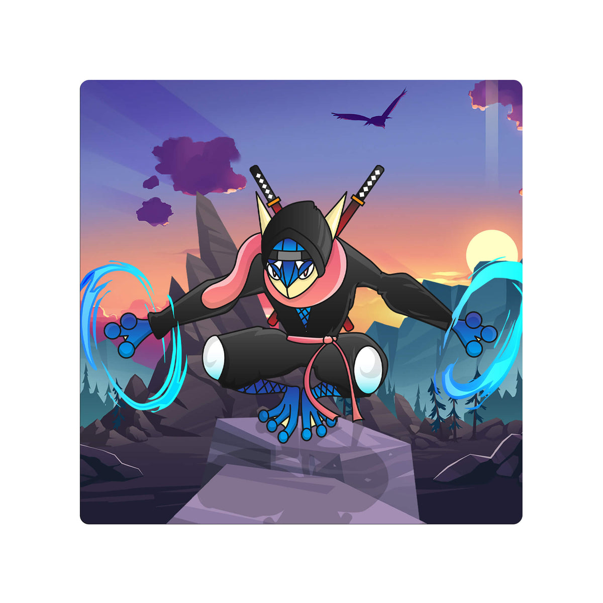 Pokémon Greninja - Tapete doble