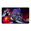 Transform your dueling experience with LDB Duel featuring our exclusive art Guardian of the Neon Streets playmat! Featuring a soft cloth top for smooth card movement and a durable rubber back for a secure grip, this 24x14 inch mat is machine washable and safe for cards and sleeves. Ninja-Turtles-mtg-yugioh-pokemon-custom-artwork-premium-durable-rubber-ldb-duel