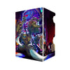 Here's another quality white deck box from LDB Duel featuring our exclusive Guardian of the Neon Streets art. Fits all types of trading card games, including Pokémon, Yu-Gi-Oh! and Magic The Gathering. The perfect card holder for the TCG player safely holds up to 100 double-sleeved cards. EVEN in extra thick sleeves. Comes with a pull-out dice tray. Ninja-Turtles-magic-ygo-digimon-card-protector-gaming-accesories-LDB-Duel