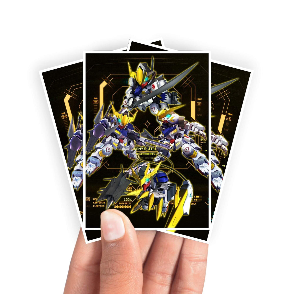 Gundam Barbatos SD Card Sleeves