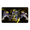 Transform your dueling experience with LDB Duel featuring our exclusive art Gundam Barbatos SD playmat! Featuring a soft cloth top for smooth card movement and a durable rubber back for a secure grip, this 24x14 inch mat is machine washable and safe for cards and sleeves. Gundam-anime-custom-artwork-premium-durable-rubber-ldb-duel