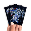 Keep your cards safe and stylish with our borderless card sleeves. Designed edge-to-edge to showcase your artwork, they offer a sleek, modern aesthetic. From LDB Duel, printed with the exclusive Gundam Eternal Nexus SD design for a fresh, premium feel. Gundam-anime-card-protection-standard-japanese-dragon-shield-LDB-Duel-borderless