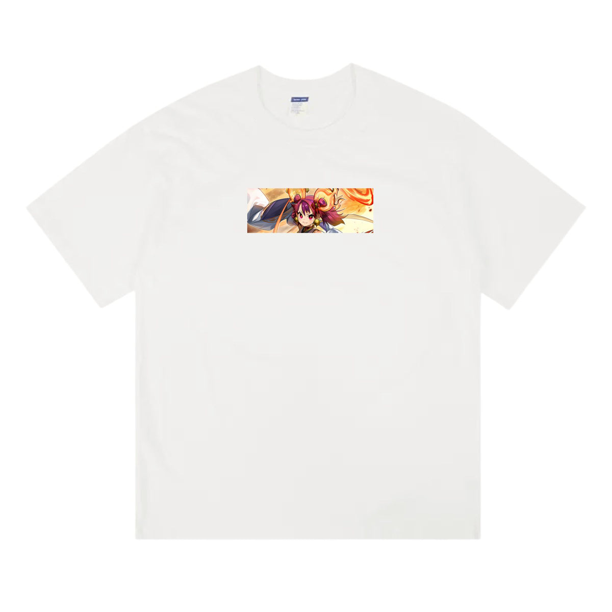 Step up your style with the premium Ha-Re the Sword Mikanko T-shirt design from LDB Duel. Made from soft, breathable cotton and printed with vibrant DTF artwork, this white t-shirt is built for comfort and lasting wear. Choose your look with front design options like a small chest logo or bold center print. Perfect for anime lovers, TCG players, and gaming fans everywhere. Fire-Dance-anime-yugioh-tcg-accessories-tshirt-LDB-Duel