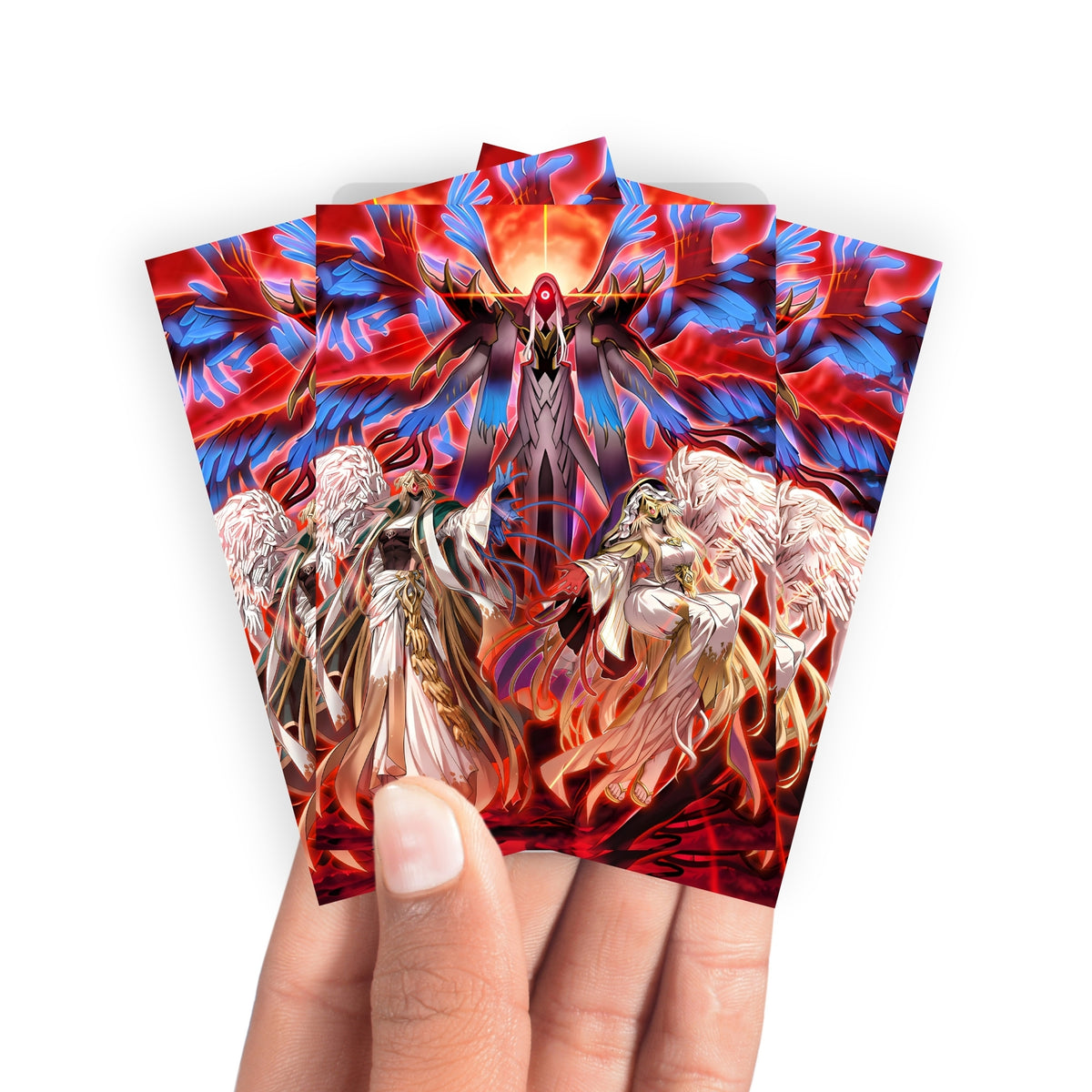 Keep your cards safe and stylish with our borderless card sleeves. Designed edge-to-edge to showcase your artwork, they offer a sleek, modern aesthetic. From LDB Duel, printed with the exclusive Hecahands Archetype design for a fresh, premium feel.Hecahands-yugioh-mtg-pokemon-card-protection-standard-japanese-dragon-shield-LDB-Duel-borderless