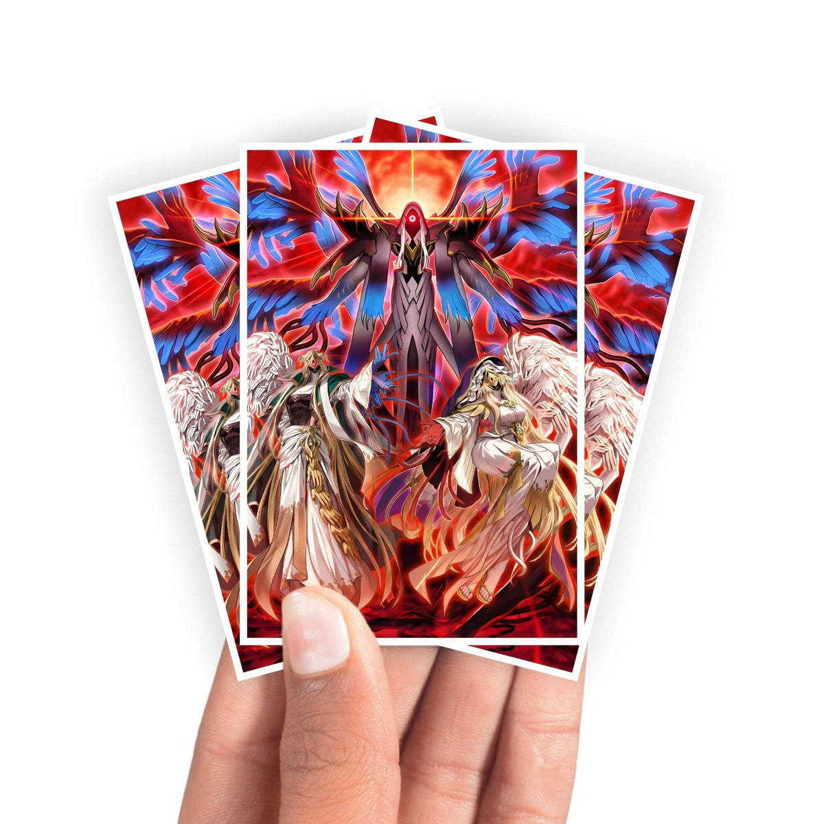 Protect and enhance your cards with our clean and crisp white border card sleeves. Featuring a minimalist design that complements any artwork, these sleeves offer a bright, timeless look. From LDB Duel. Printed with our exclusive Hecahands Archetype design for a fresh and premium finish. Hecatoncheire-yugioh-mtg-pokemon-card-protection-standard-japanese-dragon-shield-LDB-Duel-white