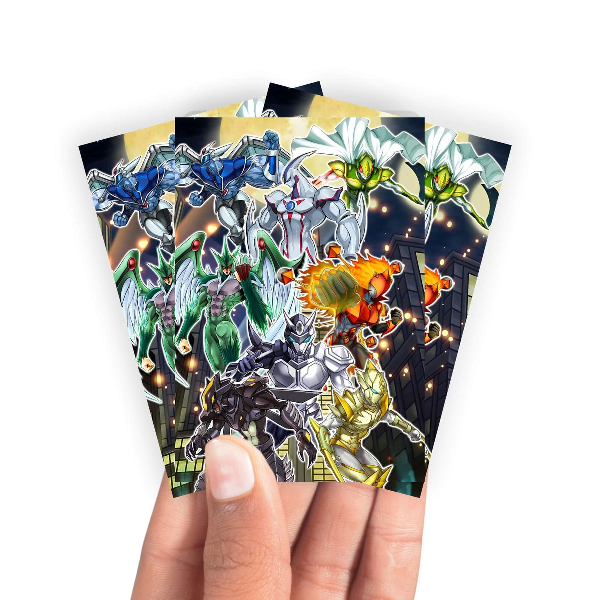 Keep your cards safe and stylish with our borderless card sleeves. Designed edge-to-edge to showcase your artwork, they offer a sleek, modern aesthetic. From LDB Duel, printed with the exclusive Heroes in the City design for a fresh, premium feel.Elementa-Hero-yugioh-mtg-pokemon-card-protection-standard-japanese-dragon-shield-LDB-Duel-borderless