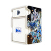 Here is the Right View of the Heroes in the City Mach 3 White Deck Box. Neos-yugioh-deck-tray-dice-tray-LDB-Duel