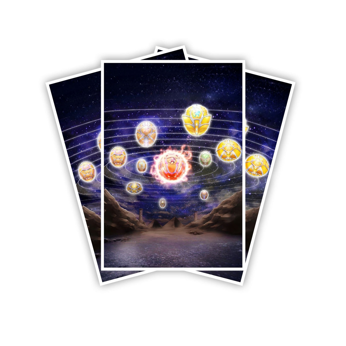 Hieratic Seal of the Heavenly Spheres Card Sleeves