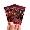 Keep your cards safe and stylish with our borderless card sleeves. Designed edge-to-edge to showcase your artwork, they offer a sleek, modern aesthetic. From LDB Duel, printed with the exclusive Hot Red Supernova Dragon design for a fresh, premium feel.Tyrant-Red-yugioh-card-protection-standard-japanese-dragon-shield-LDB-Duel-borderless