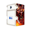 Here is the Right View of the Hot Red Supernova Dragon Mach 3 White Deck Box. Tyrant-Red-yugioh-deck-tray-dice-tray-LDB-Duel