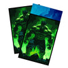 Enhance your cards with our elegant black border card sleeves, featuring a sleek, sophisticated design for a bold, modern aesthetic. From LDB Duel. Perfect for showcasing your collection, these sleeves are printed with our exclusive Hulk, The Mighty design. Bruce-Banner-mtg-card-protection-standard-japanese-dragon-shield-LDB-Duel-black