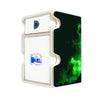 Here is the Right View of the Hulk, The Mighty Mach 3 White Deck Box. Bruce-Banner-mtg-deck-tray-dice-tray-LDB-Duel