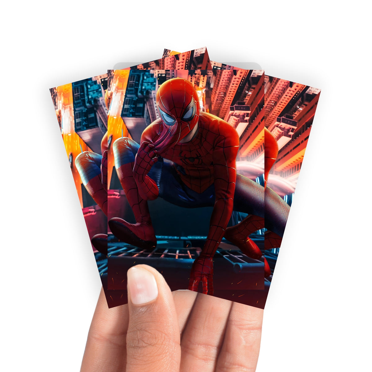 Keep your cards safe and stylish with our borderless card sleeves. Designed edge-to-edge to showcase your artwork, they offer a sleek, modern aesthetic. From LDB Duel, printed with the exclusive Human Spider design for a fresh, premium feel.Peter-Parker-yugioh-mtg-pokemon-card-protection-standard-japanese-dragon-shield-LDB-Duel-borderless