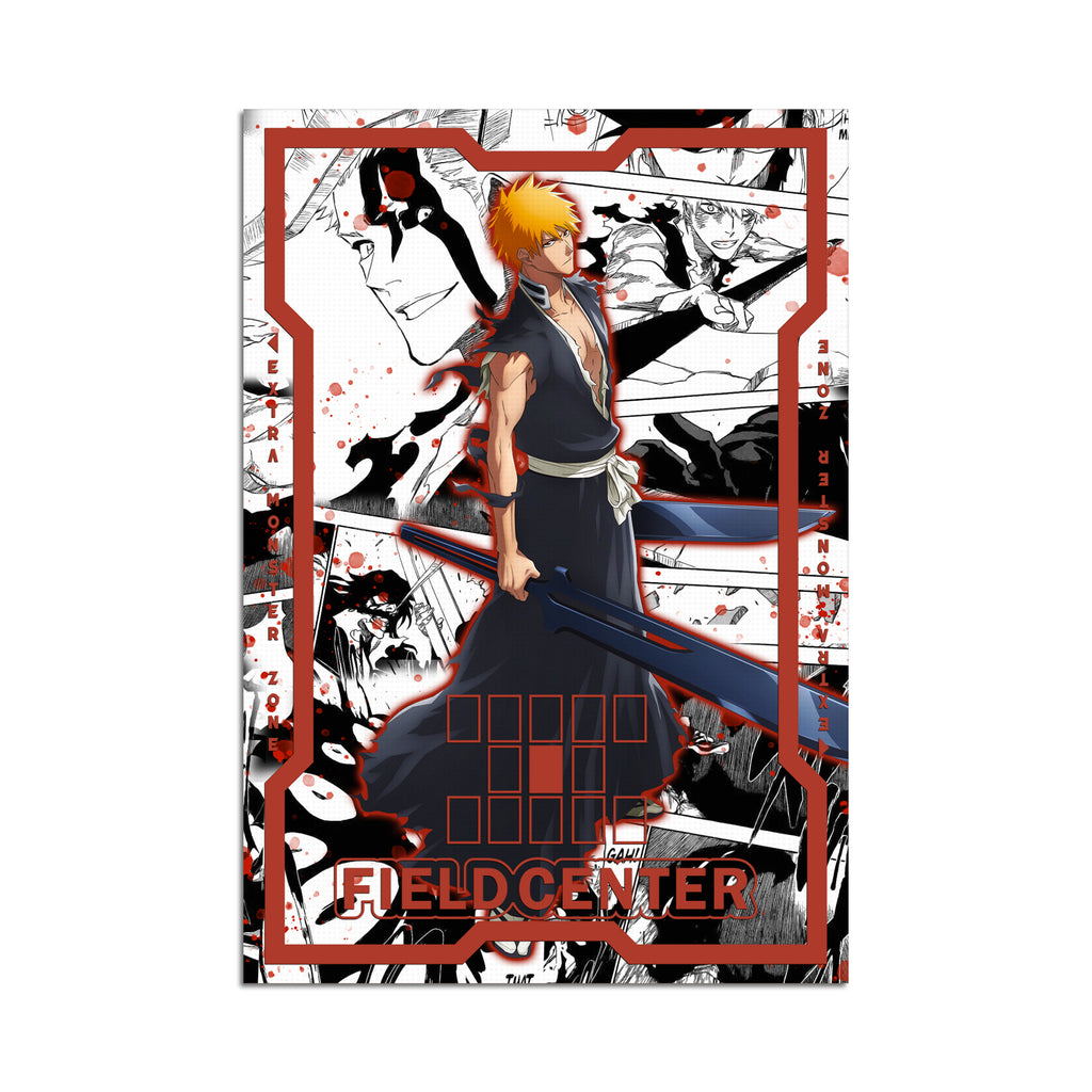 Centro de campo de metal oscuro Exodia