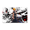 Transform your dueling experience with our original art Ichigo Zangetsus playmat! Featuring a soft cloth top for smooth card movement and a durable rubber back for a secure grip, this 24x14 inch mat is machine washable and safe for cards and sleeves. Ulquiora-yugioh-mtg-pokemon-custom-artwork-premium-durable-rubber-ldb-duel