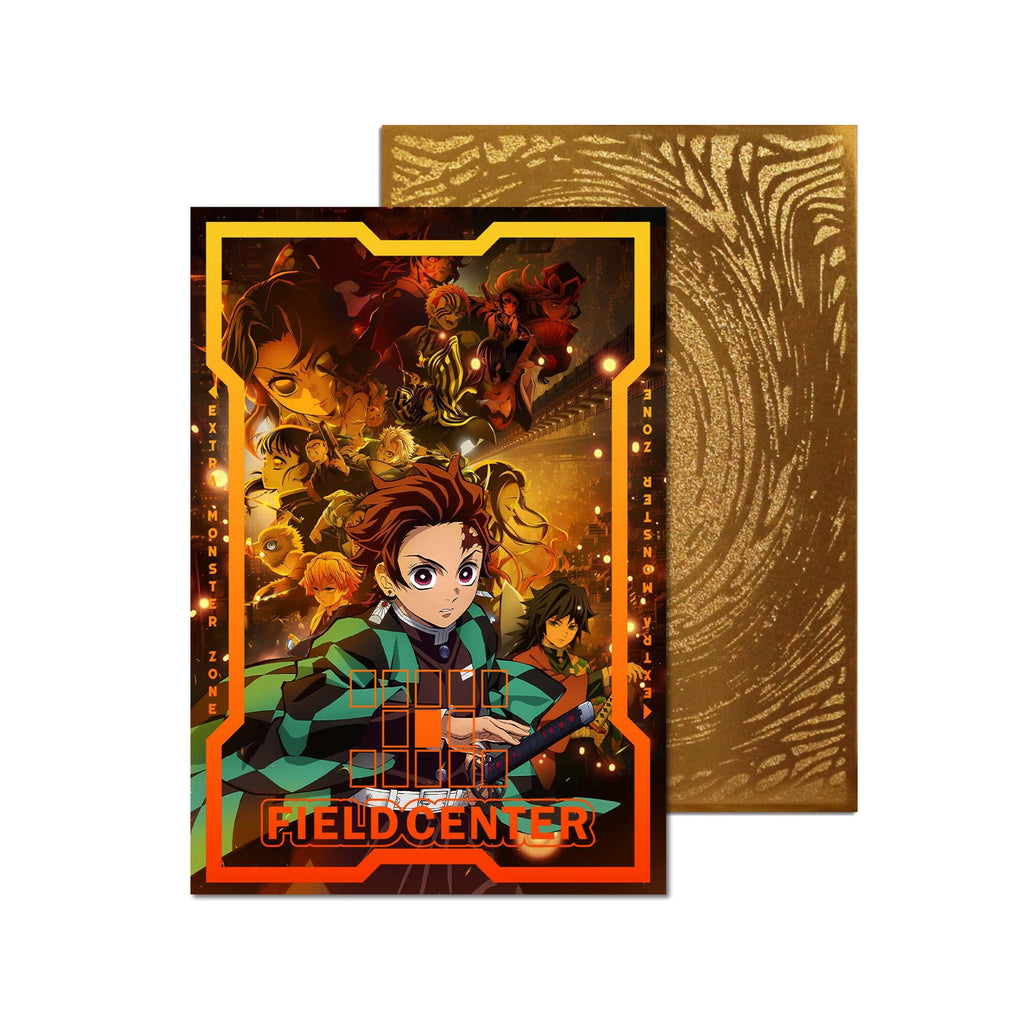 Centro de campo de metal oscuro Exodia