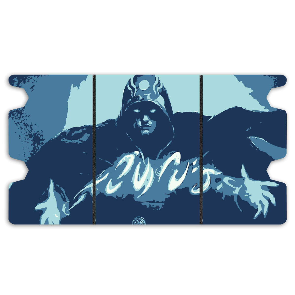 Here is the Full Lid Design of the Jace, the Mind Sculptor Mach 3 Black Deck Box. Mind-Sculptor-mtg-custom-art-leather-durable-LDB-Duel