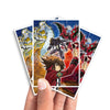 Protect and enhance your cards with our clean and crisp white border card sleeves. Featuring a minimalist design that complements any artwork, these sleeves offer a bright, timeless look. From LDB Duel. Printed with our exclusive Jaden HERO design for a fresh and premium finish. Destroyer-Phoenix-yugioh-mtg-pokemon-card-protection-standard-japanese-dragon-shield-LDB-Duel-white