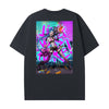 Level up your look with the premium Jinx | Arcane T-shirt design from LDB Duel. Crafted from soft, breathable cotton and finished with vibrant DTF printing, this black t-shirt is designed for comfort that lasts. Featuring a bold back design, it’s perfect for anime fans, TCG players, and gamers who want to stand out, whether at events, tournaments, or just relaxing with friends.  Marksman-anime-ygo-magic-tshirt-gaming-accesories-LDB-Duel