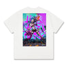 Level up your look with the premium Jinx | Arcane T-shirt design from LDB Duel. Crafted from soft, breathable cotton and finished with vibrant DTF printing, this white t-shirt is designed for comfort that lasts. Featuring a bold back design, it’s perfect for anime fans, TCG players, and gamers who want to stand out, whether at events, tournaments, or just relaxing with friends. LoL-anime-ygo-magic-tshirt-gaming-accesories-LDB-Duel