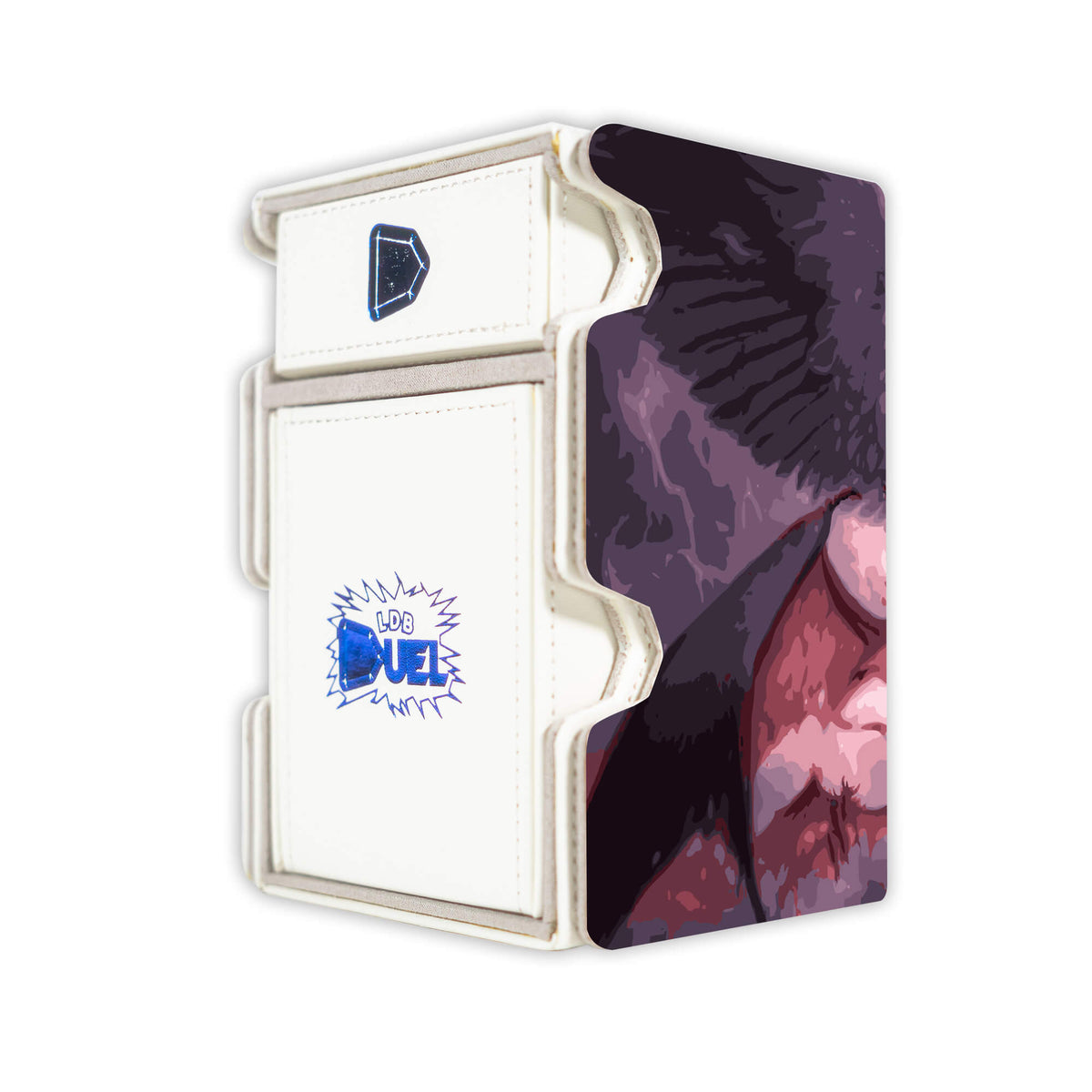 Here is the Right View of the Kaalia of the Vast Mach 3 White Deck Box. Legendary-Creature-mtg-deck-tray-dice-tray-LDB-Duel