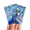 Keep your cards safe and stylish with our borderless card sleeves. Designed edge-to-edge to showcase your artwork, they offer a sleek, modern aesthetic. From LDB Duel, printed with the exclusive Kaiba’s Blue Eyes White Dragons design for a fresh, premium feel.Blue-Eyes-Dragon-yugioh-mtg-pokemon-card-protection-standard-japanese-dragon-shield-LDB-Duel-borderless