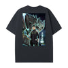 Level up your look with the premium Kaiju No. 8 T-shirt design from LDB Duel. Crafted from soft, breathable cotton and finished with vibrant DTF printing, this black t-shirt is designed for comfort that lasts. Featuring a bold back design, it’s perfect for anime fans, TCG players, and gamers who want to stand out, whether at events, tournaments, or just relaxing with friends.  Soshiro-Hoshina-anime-ygo-magic-tshirt-gaming-accesories-LDB-Duel