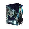 Here's another quality black deck box from LDB Duel featuring our exclusive Kaiju No. 8 art. Fits all types of trading card games, including Pokémon, Yu-Gi-Oh! and Magic The Gathering. The perfect card holder for the TCG player safely holds up to 100 double-sleeved cards. EVEN in extra thick sleeves. Comes with a pull-out dice tray. Iharu-Furuhashi-yugioh-tcg-accessories-card-storage-LDB-Duel