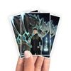 Protect and enhance your cards with our clean and crisp white border card sleeves. Featuring a minimalist design that complements any artwork, these sleeves offer a bright, timeless look. From LDB Duel. Printed with our exclusive Kaiju No. 8 design for a fresh and premium finish. Defense-Force-yugioh-mtg-pokemon-card-protection-standard-japanese-dragon-shield-LDB-Duel-white