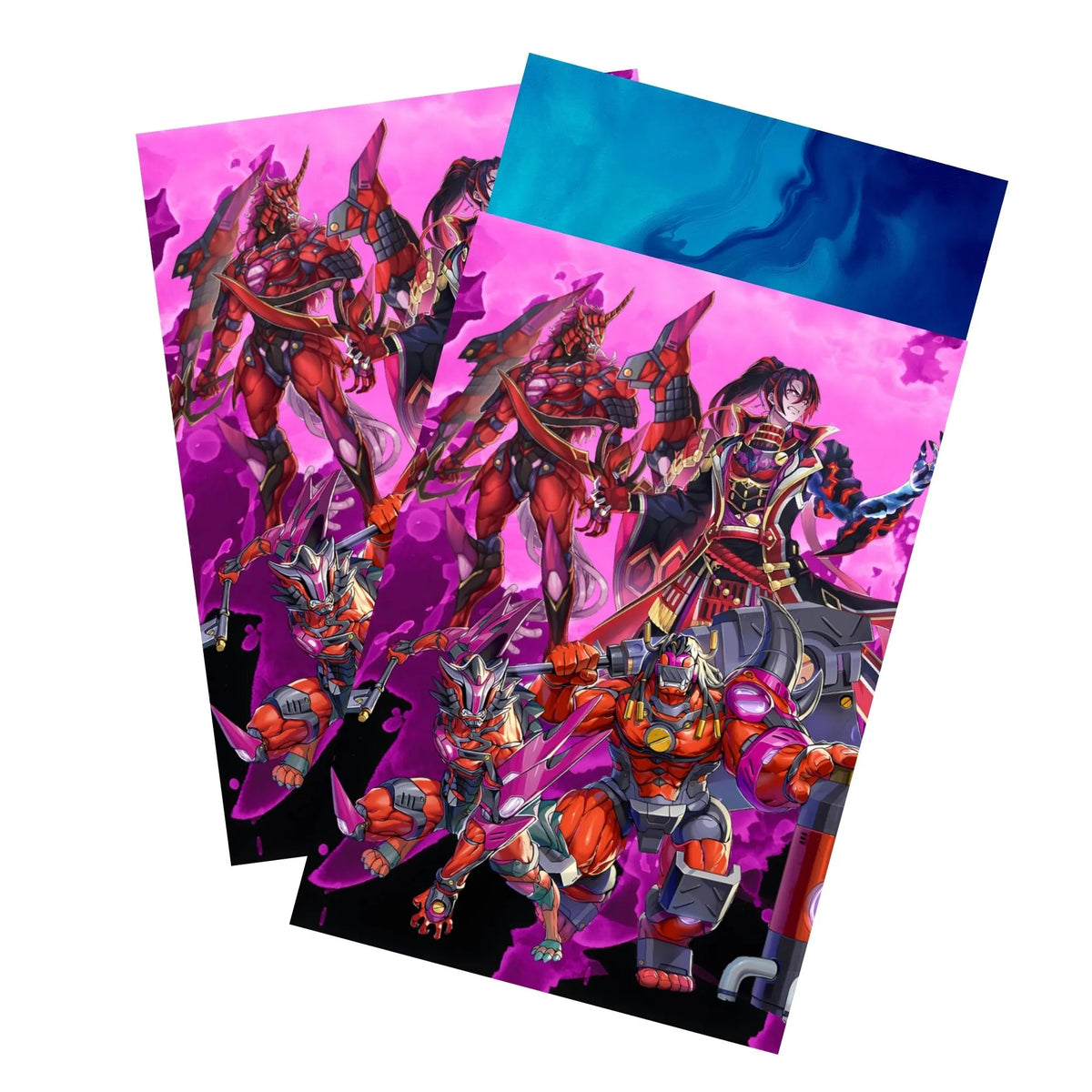 Keep your cards safe and stylish with our borderless card sleeves. Designed edge-to-edge to showcase your artwork, they offer a sleek, modern aesthetic. From LDB Duel, printed with the exclusive Kashtira Archetype design for a fresh, premium feel.Unicorn-yugioh-card-protection-standard-japanese-dragon-shield-LDB-Duel-borderless