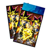 Enhance your cards with our elegant black border card sleeves, featuring a sleek, sophisticated design for a bold, modern aesthetic. From LDB Duel. Perfect for showcasing your collection, these sleeves are printed with our exclusive King of Games design. Yugi-Yami-yugioh-card-protection-standard-japanese-dragon-shield-LDB-Duel-black