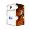 Here is the Right View of the King of Games Mach 3 White Deck Box. Game-King-yugioh-deck-tray-dice-tray-LDB-Duel