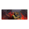 Level up your gaming setup from the LDB Duel featuring our exclusive Krenko, Mob Boss Mouse Pad! Designed for gamers who value precision and comfort, this 31x12 inch masterpiece boasts a soft cloth surface for ultra-smooth tracking and a non-slip rubber base for stability during intense battles. Stylish, durable, and machine washable, it's the ultimate accessory for your desk.Goblin-Warrior-mtg-yugioh-pokemon-custom-artwork-premium-durable-rubber-ldb-duel