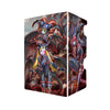 Here's another quality white deck box from LDB Duel featuring our exclusive Lady of Lament Archetype art. Fits all types of trading card games, including Pokémon, Yu-Gi-Oh! and Magic The Gathering. The perfect card holder for the TCG player safely holds up to 100 double-sleeved cards. EVEN in extra thick sleeves. Comes with a pull-out dice tray. Lady-of-Lament-yugioh-tcg-accessories-card-storage-LDB-Duel
