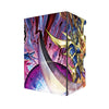 Here's another quality black deck box from LDB Duel featuring our exclusive Light and Darkness Ritual art. Fits all types of trading card games, including Pokémon, Yu-Gi-Oh! and Magic The Gathering. The perfect card holder for the TCG player safely holds up to 100 double-sleeved cards. EVEN in extra thick sleeves. Comes with a pull-out dice tray. Chaos-Origins-yugioh-tcg-accessories-card-storage-LDB-Duel