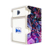 Here is the Right View of the Light and Darkness Ritual Mach 3 White Deck Box. Black-Chaos-yugioh-deck-tray-dice-tray-LDB-Duel