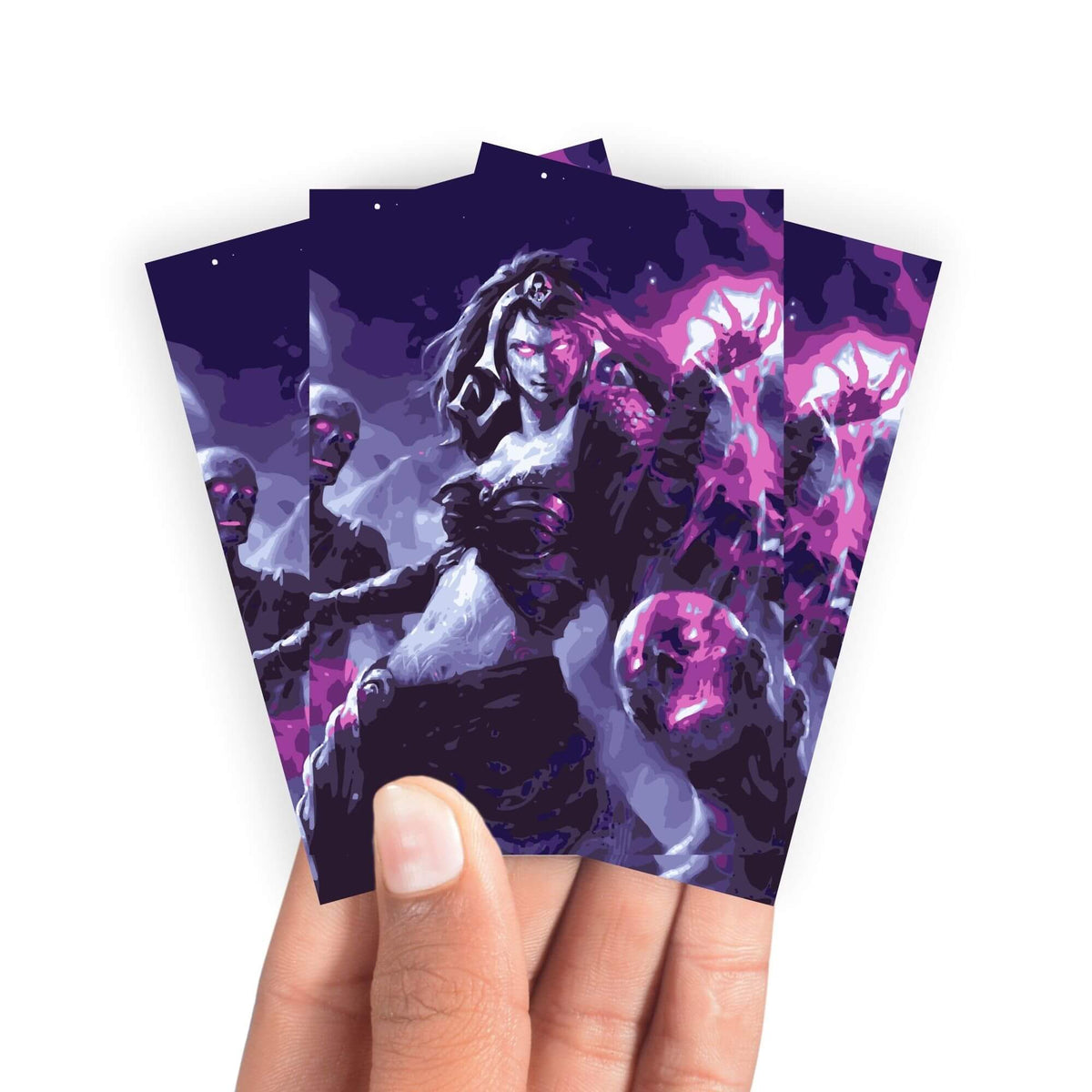 Keep your cards safe and stylish with our borderless card sleeves. Designed edge-to-edge to showcase your artwork, they offer a sleek, modern aesthetic. From LDB Duel, printed with the exclusive Liliana Vess design for a fresh, premium feel.Mythic-Rare-mtg-card-protection-standard-japanese-dragon-shield-LDB-Duel-borderless