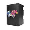 Here's another quality black deck box from LDB Duel featuring our exclusive Live Twin art. Fits all types of trading card games, including Pokémon, Yu-Gi-Oh! and Magic The Gathering. The perfect card holder for the TCG player safely holds up to 100 double-sleeved cards. EVEN in extra thick sleeves. Comes with a pull-out dice tray. Link-Devotee-yugioh-mtg-pokemon-tcg-accessories-card-storage-LDB-Duel