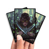 Enhance your cards with our elegant black border card sleeves, featuring a sleek, sophisticated design for a bold, modern aesthetic. From LDB Duel. Perfect for showcasing your collection, these sleeves are printed with our exclusive Llanowar Elves design. Llanowarelfen-mtg-yugioh-mtg-pokemon-card-protection-standard-japanese-dragon-shield-LDB-Duel-black