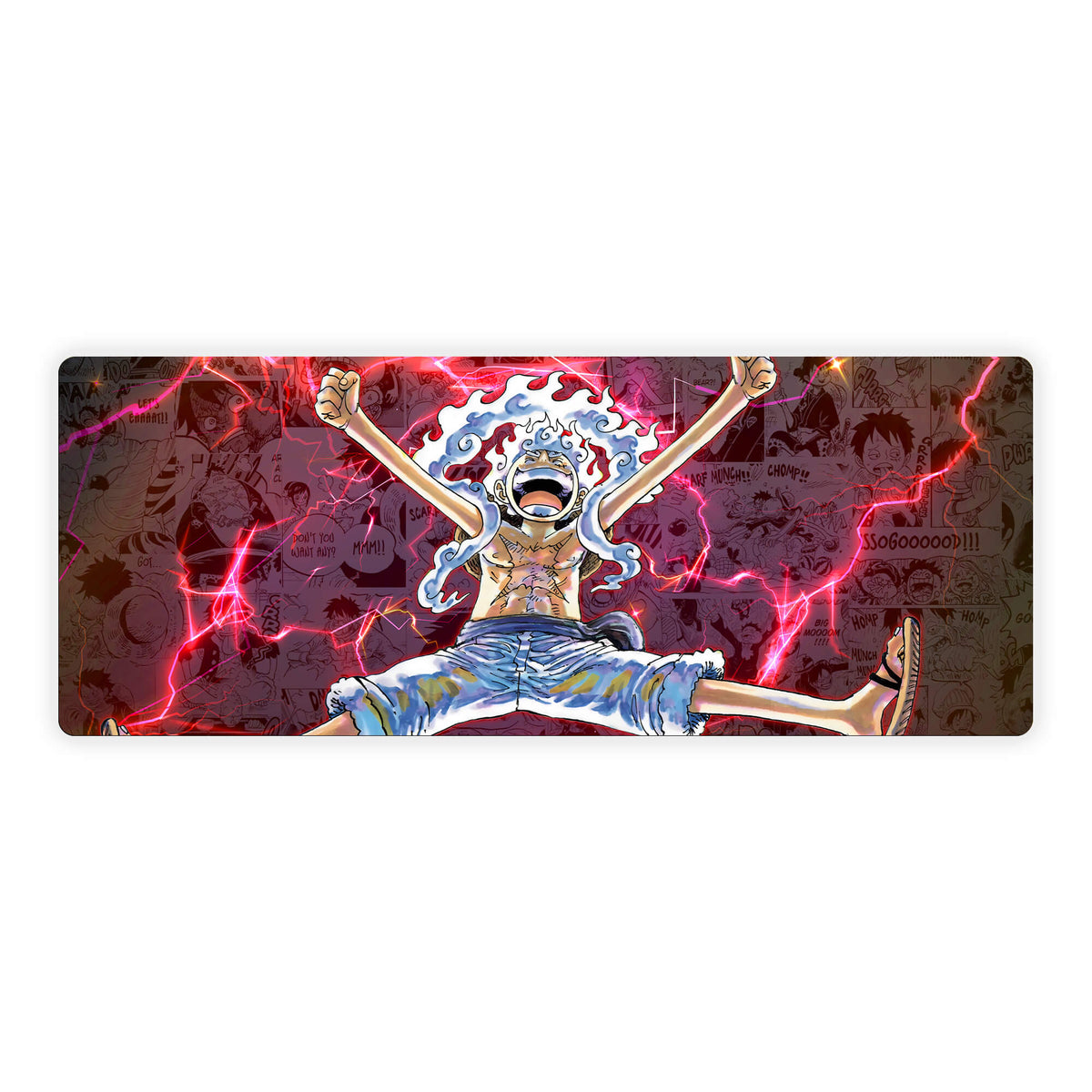 Level up your gaming setup from the LDB Duel featuring our exclusive Luffy: Sun God Nika mouse pad! Designed for gamers who value precision and comfort, this 31x12 inch masterpiece boasts a soft cloth surface for ultra-smooth tracking and a non-slip rubber base for stability during intense battles. Stylish, durable, and machine washable, it's the ultimate accessory for your desk.Vinsmoke-Sanji-anime-yugioh-mtg-pokemon-custom-artwork-premium-durable-rubber-ldb-duel 