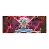 Level up your gaming setup from the LDB Duel featuring our exclusive Luffy: Sun God Nika mouse pad! Designed for gamers who value precision and comfort, this 31x12 inch masterpiece boasts a soft cloth surface for ultra-smooth tracking and a non-slip rubber base for stability during intense battles. Stylish, durable, and machine washable, it's the ultimate accessory for your desk.Vinsmoke-Sanji-anime-yugioh-mtg-pokemon-custom-artwork-premium-durable-rubber-ldb-duel 