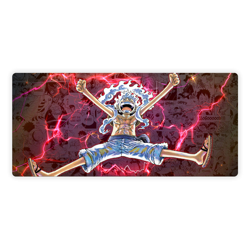 Luffy: Alfombrilla de ratón del dios del sol Nika