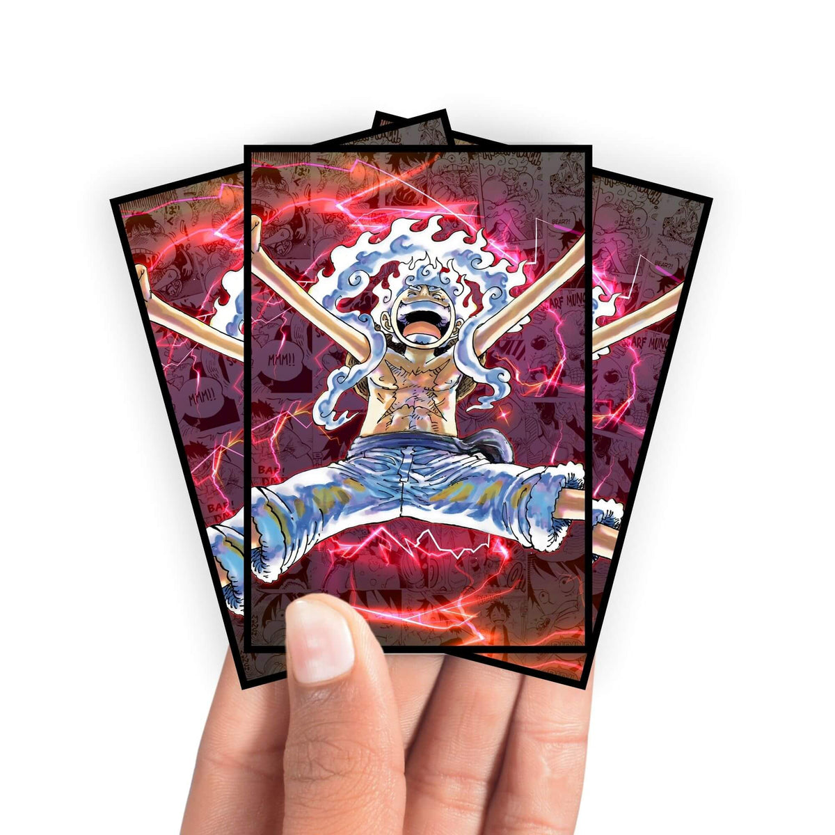 Luffy: Sun God Nika Card Sleeves