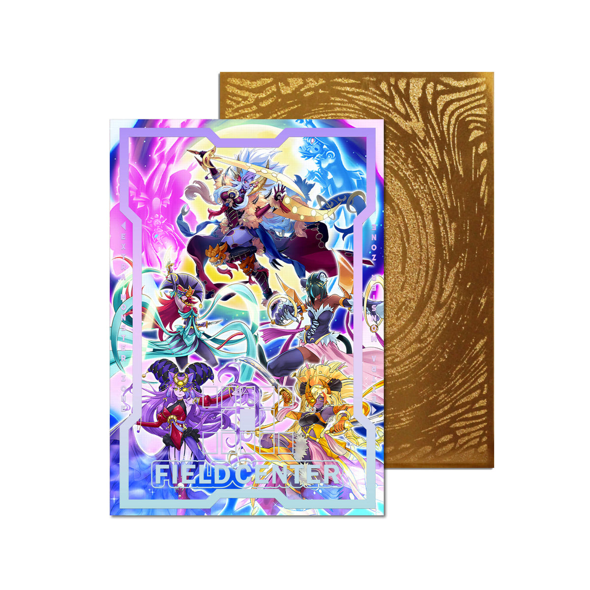 Centre de terrain en métal Dragon Rose noire
